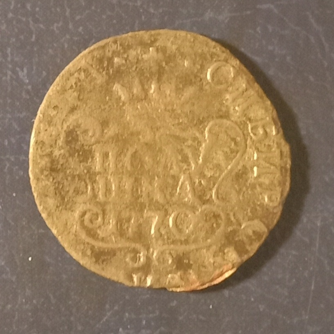 полушка 1770 год сибирская монета. Картинка 1